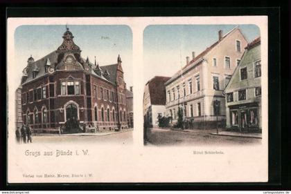 AK Bünde, Hotel Schierholz, Post