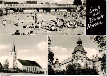Holsen Buende Schwimmbad Kirche Schloss