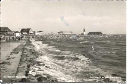 Buesum Nordseebad Buesum Steinbank x 1957