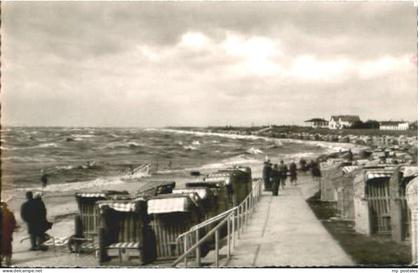 Buesum Nordseebad Buesum Strand x 1960
