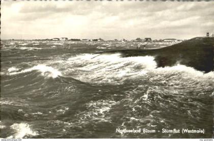 Buesum Nordseebad Buesum Sturmflut x 1959
