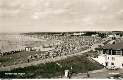 Buesum Nordseebad Suedstrand