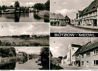 Buetzow Partie an der Warnow Wilhelm Pieck Strasse Lieselotte Hermann Strasse