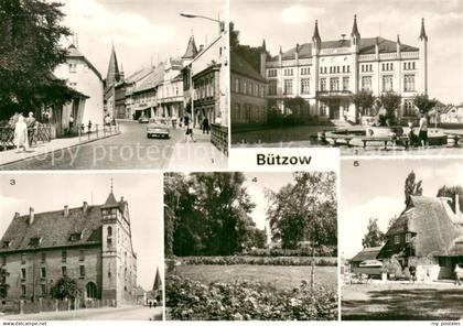 Buetzow Wilh Pieck Str Rathaus Schloss Anlagen Naherholungszentrum
