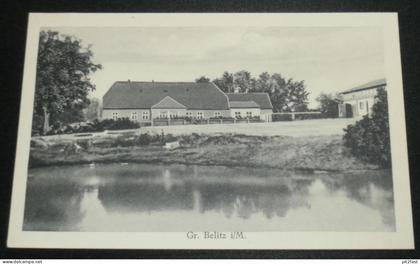 Groß Belitz b. Bützow , ca. 1920 , Schwaan , Mecklenburg , Ansichtskarte , AK !!