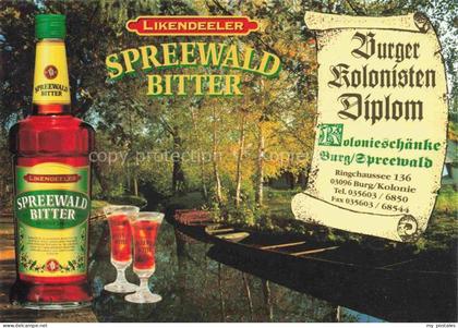 Burg Spreewald Brandenburg Burger Kolonisten Diplom Spreewald Bitter Koloniescha