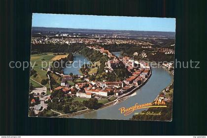 Burghausen Salzach Fliegeraufnahme