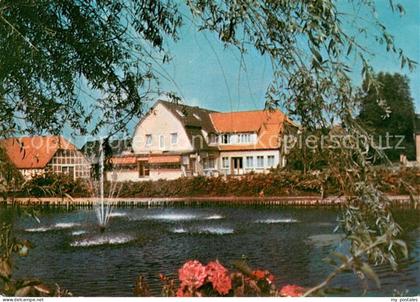 Neukloster Niederelbe Hotel Restaurant Cafe Waldesruh Teich