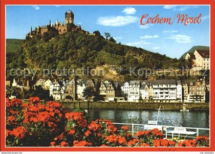 Cochem Mosel Blick Burg Cochem
