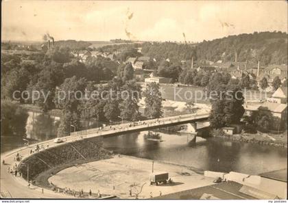 Colditz Bruecke 20. Jahrestag  der DDR