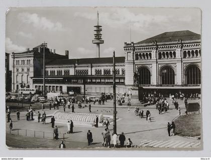 08668 Post card - Hannover - Hauptbahnhof - Deutschland - Germania - 1962