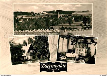 Baerenwalde Panorama Felder Ferienheim Hubertushoehe