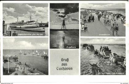 Cuxhaven Nordseebad Cuxhaven  x 1955