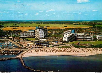 Damp Ferienpark damp 2000 Strand Fliegeraufnahme