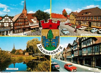 Dannenberg Elbe Markt Kirche Rathaus Waldemarsturm Jeetzel Langestrasse