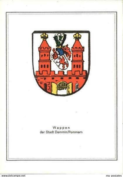 41264151 Demmin Mecklenburg Vorpommern Wappen Demmin