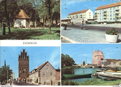 Demmin Mecklenburg Vorpommern Markt Luisenhof Hafen