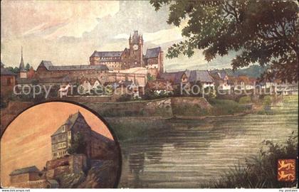 Diez Lahn Grafenschloss Diez Kuenstlerkarte G. Rothgeb.