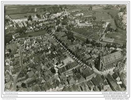 Dinkelsbühl - Fliegeraufnahme - Foto-AK Grossformat