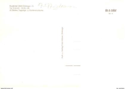 Dinklage Burghotel Dinklage Gastraeume Zimmer