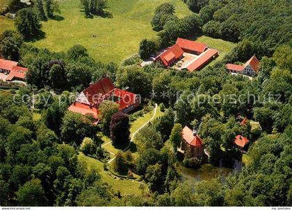 Dinklage Fliegeraufnahme Burg Dinklage Abtei