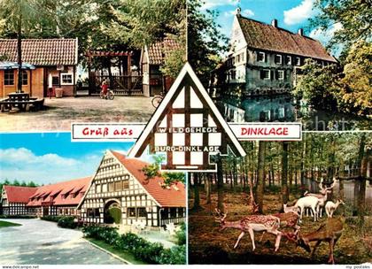 Dinklage Wildgehege Burg Fachwerk