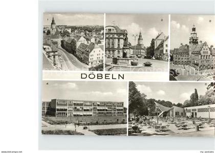 Doebeln Roter Platz Restaurant Buergergarten