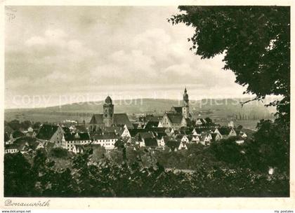 Donauwoerth Bayern Panorama