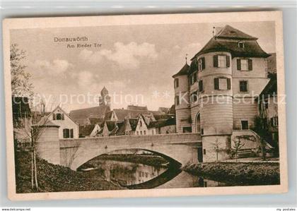 Donauwoerth Bayern Rieder Tor
