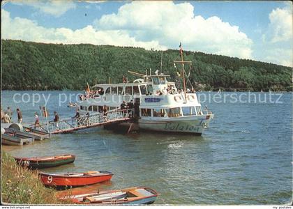 Dueren Rheinland Rursee Schwammenauel Ausflugsschiff