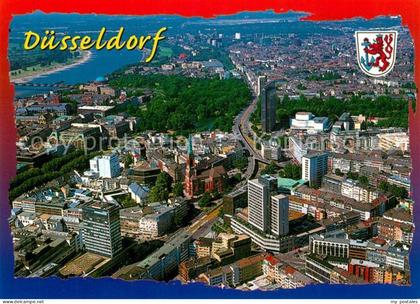 Duesseldorf Fliegeraufnahme