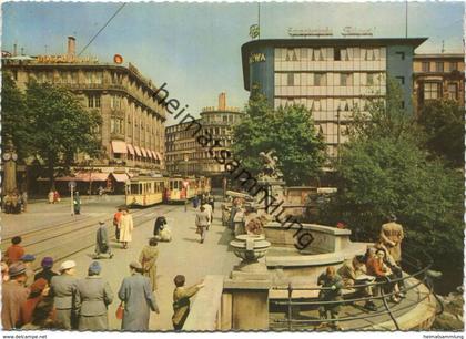Düsseldorf - Corneliusplatz - AK-Grossformat - Verlag Adam Heinz Düsseldorf
