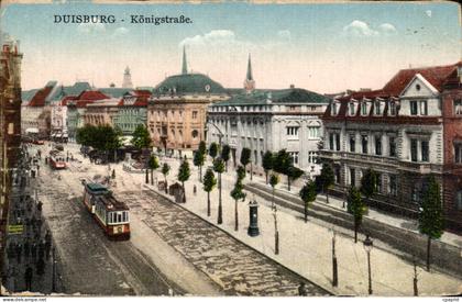 CPA Duisburg Konigstasse