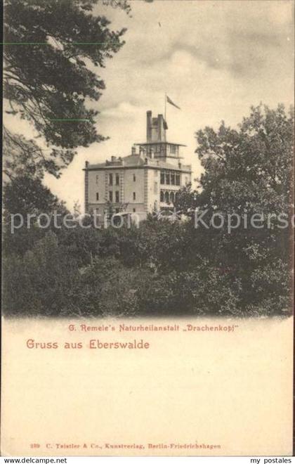 Eberswalde Remeles Naturheilanstalt Drachenkopf