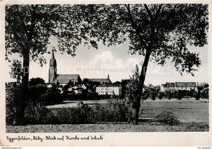 Eggenfelden Blick auf Kirche und Schule