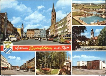 Eggenfelden Innenstadt Kirche Park Freibad Theater an der Rott