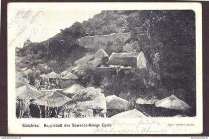 Ansichtskarte Südafrika Hauptstadt des Bawende-Königs Epefu