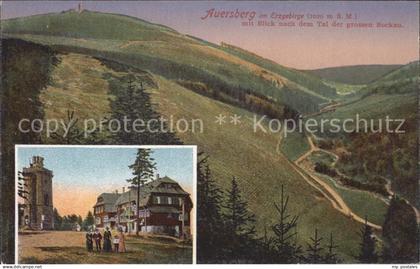 Auersberg Wildenthal Aussichtsturm Unterkunftshaus Tal der grossen Bockau Erzgeb