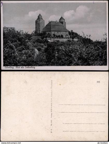 Ansichtskarte Eilenburg Schloss / Sorbenburg 1920