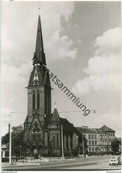 Hamburg-Eimsbüttel - Christuskirche - Foto-Ansichtskarte