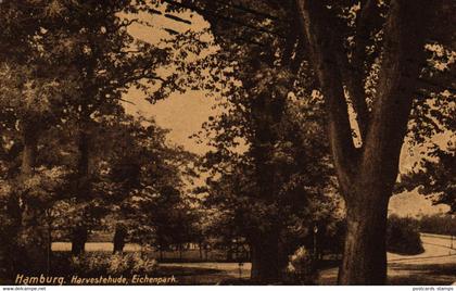 Hamburg, Harvestehude, Eichenpark, Marine-Feldpost 1916