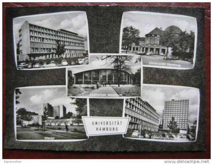 Hamburg - Mehrbildkarte Universität