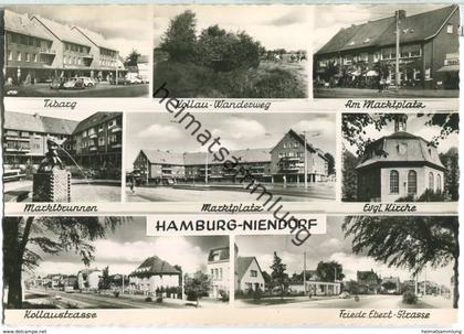 Hamburg-Niendorf - Kollaustraße - Foto-Ansichtskarte