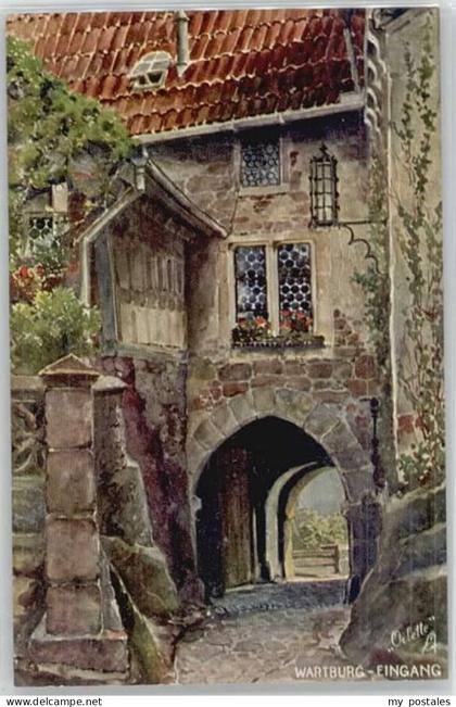 Eisenach Thueringen Eisenach Wartburg Kuenstlerkarte