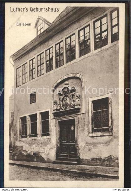 Eisleben Luthers Geburtshaus
