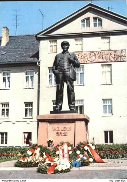 Eisleben Lutherstadt Lenin Denkmal Statue