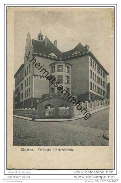 Lutherstadt Eisleben - Städtische Oberrealschule