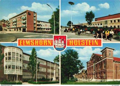ELMSHORN Pinneberg Schleswig-Holstein Motive Stadtzentrum Gebaeude