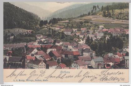 (105801) AK Rothau, Totale 1900