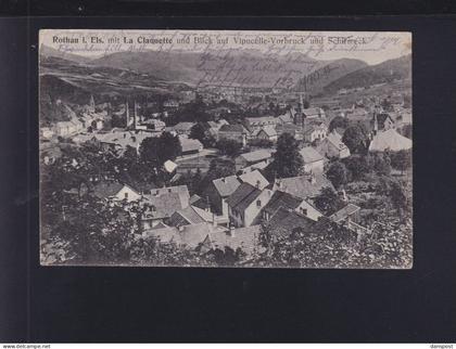 Dt. Reich Frankreich France AK Rothau La Claquette